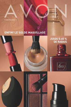 Avon Catalogue Campagne 1 2025 cover