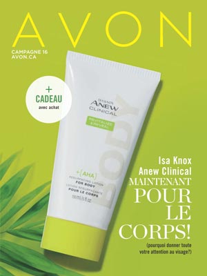 Avon Catalogue Campagne 16 2022 cover